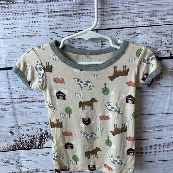 Milkberry // Farm Animal Pajama Set - Picture 4 of 5